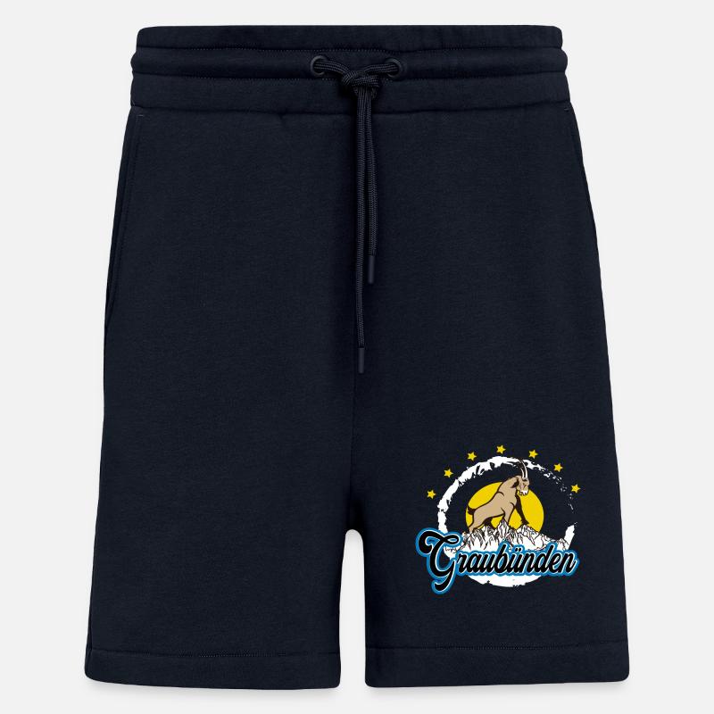 Graubünden Steinbock Summit - Shorts - made by SPREAD - DARK NAVY