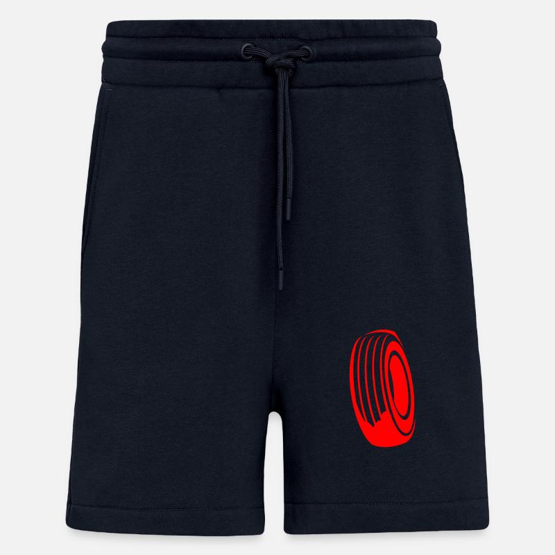 Pneumatiques - Short bio décontracté fabriqué en UE - DARK NAVY