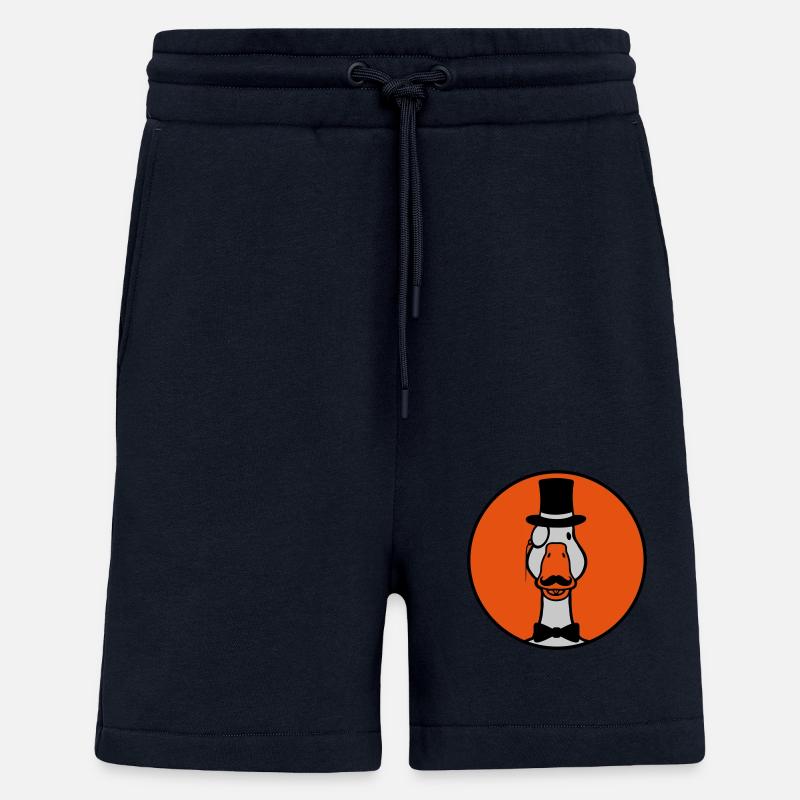 Gans Sir Monokel Brille - Shorts - made by SPREAD - DARK NAVY