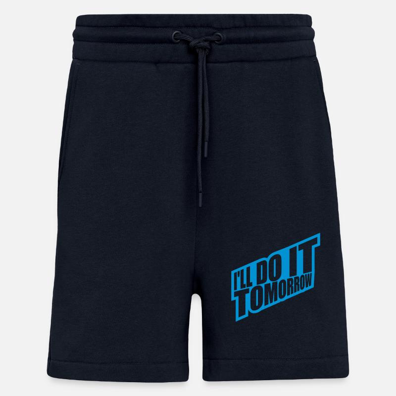 do it tomorrow Zitat - Shorts - made by SPREAD - DARK NAVY
