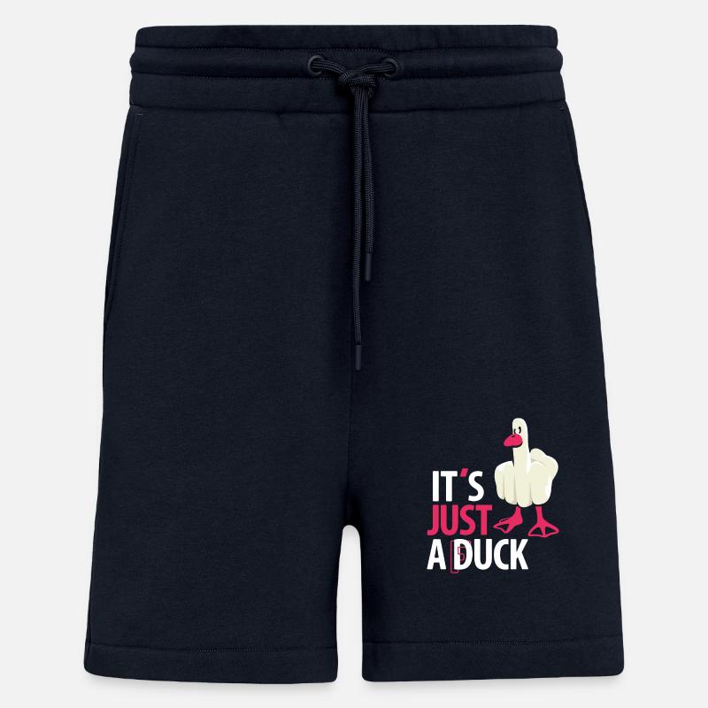 Its just a duck - Short bio décontracté fabriqué en UE - DARK NAVY