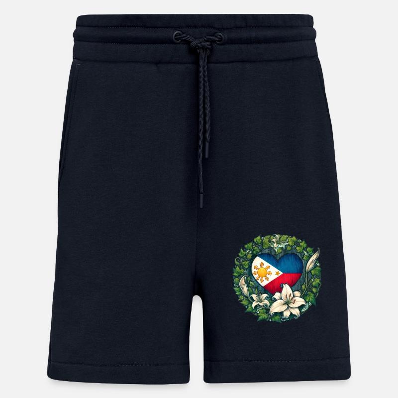 Philippinen - Shorts - made by SPREAD - DARK NAVY