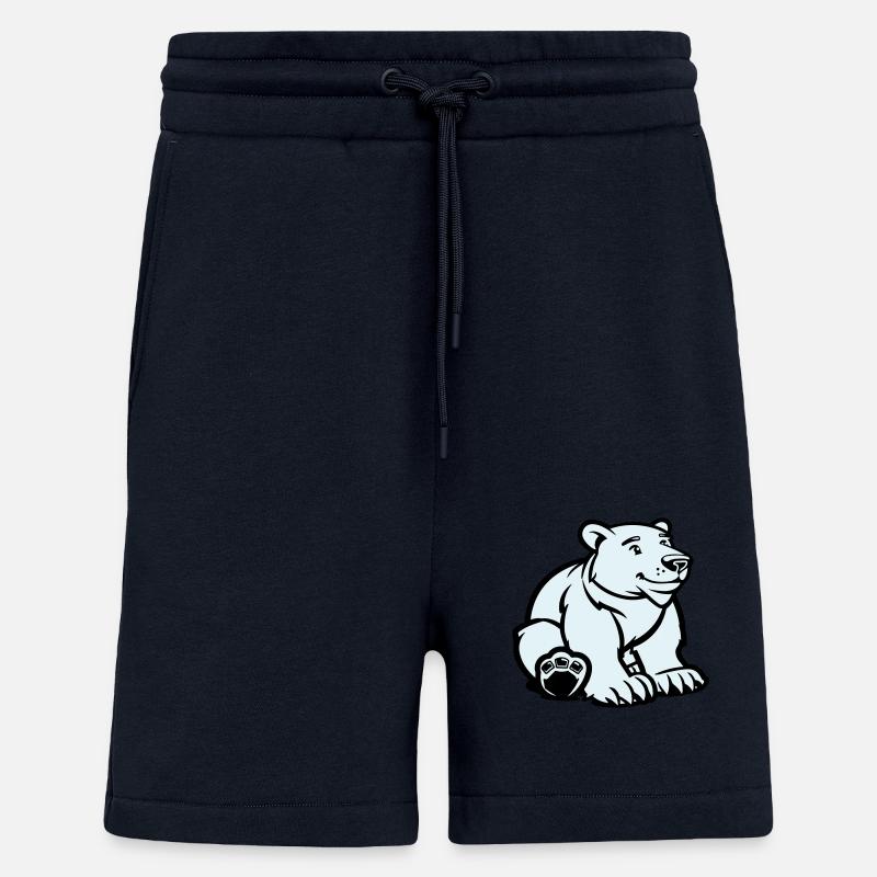 eisbär tier - Shorts - made by SPREAD - DARK NAVY