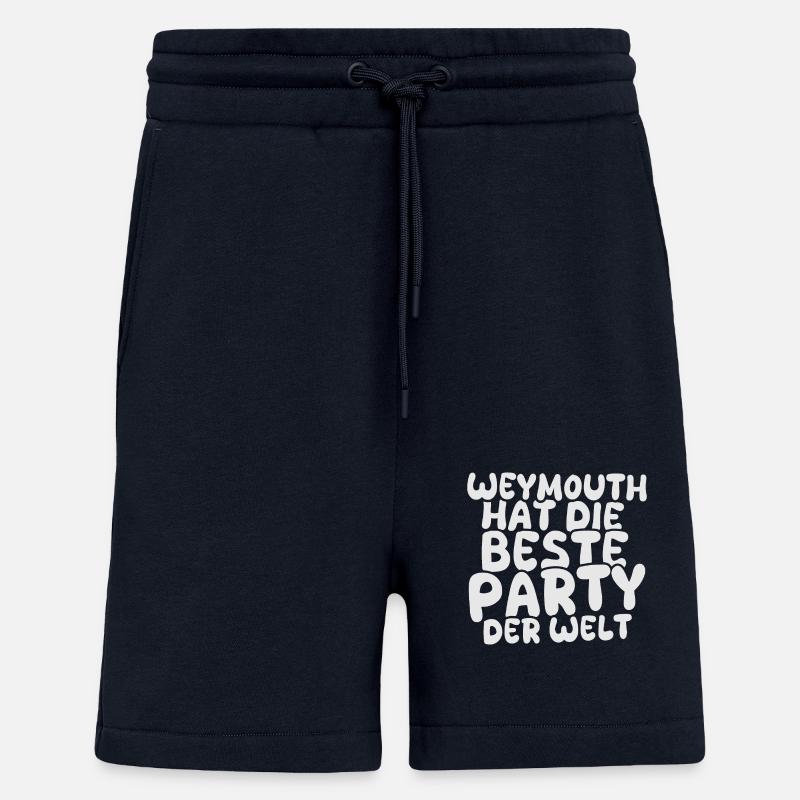 Destination de vacances Weymouth - Short bio décontracté fabriqué en UE - DARK NAVY