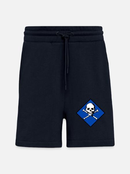 Skull and bones - Shorts - made by SPREAD - DARK NAVY