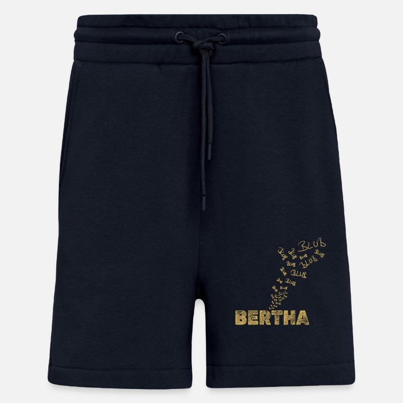 Bertha comme bateau - Short bio décontracté fabriqué en UE - DARK NAVY