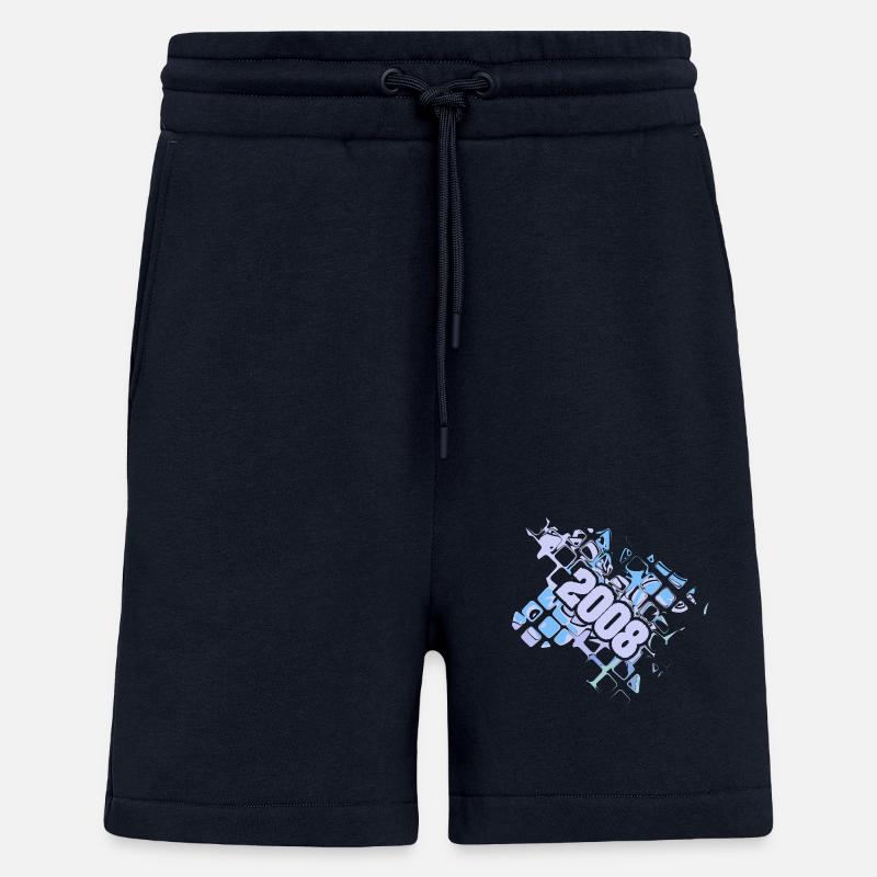 Ordinateur 2008 - Short bio décontracté fabriqué en UE - DARK NAVY