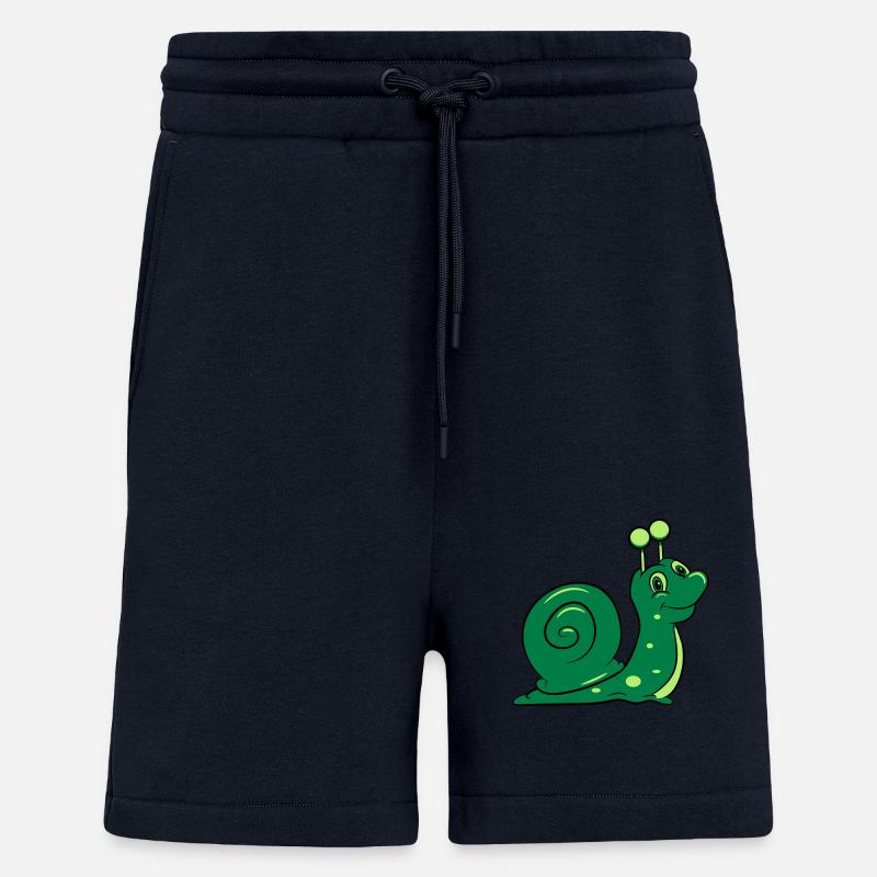 Schnecke lustig Kinder - Shorts - made by SPREAD - DARK NAVY