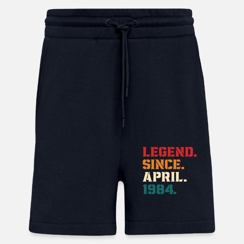 Legend Since April 1984 - Short bio décontracté fabriqué en UE - DARK NAVY