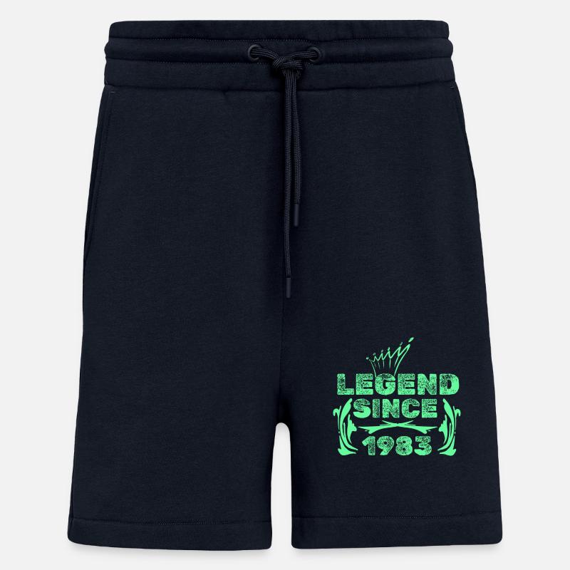Légendes 1983 - Short bio décontracté fabriqué en UE - DARK NAVY