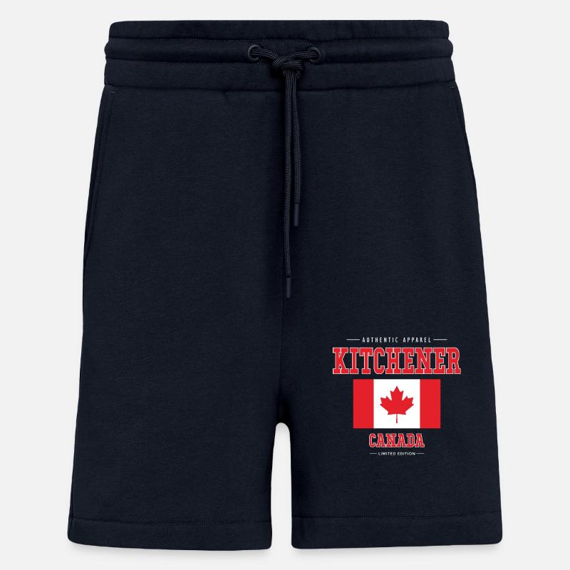 Kitchener - Short bio décontracté fabriqué en UE - DARK NAVY
