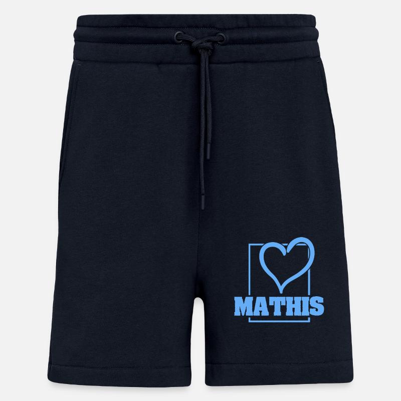 Baccalauréat Mathis - Short bio décontracté fabriqué en UE - DARK NAVY