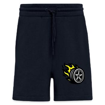 Reifen Flamme - Shorts - made by SPREAD - DARK NAVY - Vorne