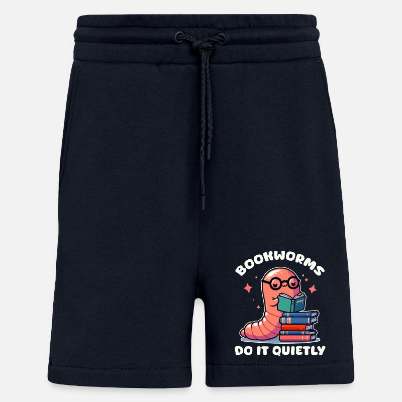Librivore Lesen Süß - Shorts - made by SPREAD - DARK NAVY