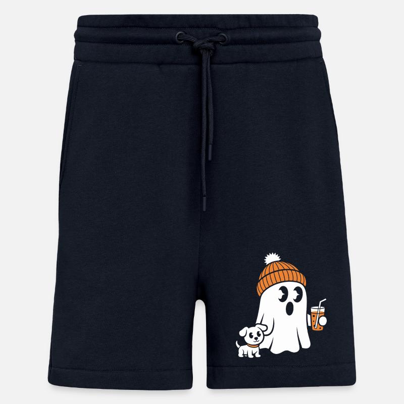 Kuscheliger Geist mit Mütze - Shorts - made by SPREAD - DARK NAVY