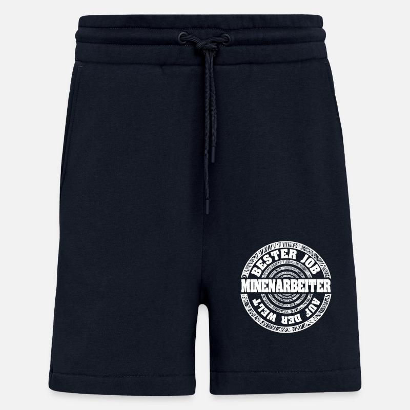 Cadeau pour les mineurs - Short bio décontracté fabriqué en UE - DARK NAVY