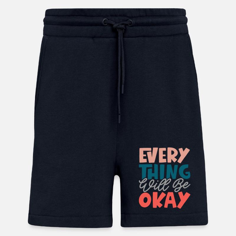 Alles wird gut - Shorts - made by SPREAD - DARK NAVY