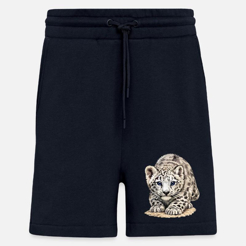 Sia Schneeleopard - Shorts - made by SPREAD - DARK NAVY