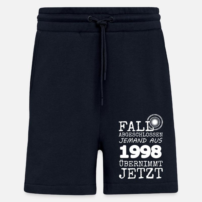 Achevé en 1998 - Short bio décontracté fabriqué en UE - DARK NAVY