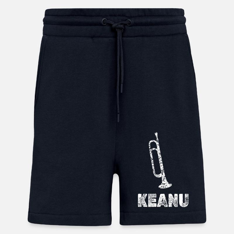 Cadeau pour Keanu - Short bio décontracté fabriqué en UE - DARK NAVY