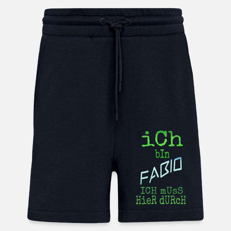 Fabio Fabio - Short bio décontracté fabriqué en UE - DARK NAVY