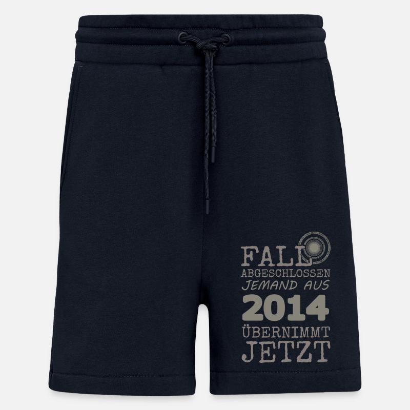2014 - Pantaloncini ecologici casual Made in UE - DARK NAVY
