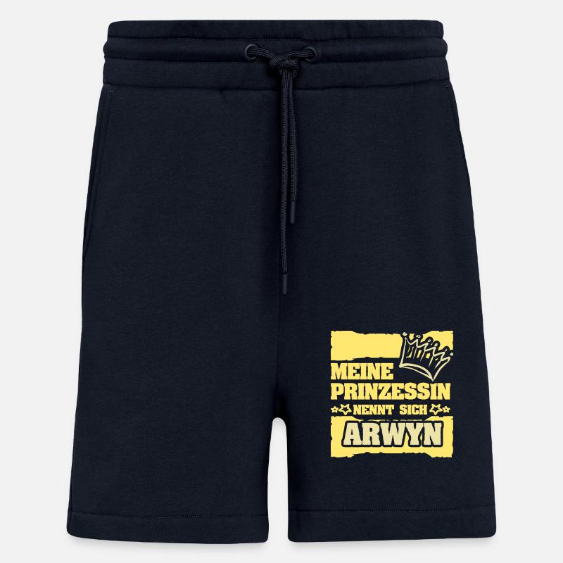 Mädchenname Arwyn - Shorts - made by SPREAD - DARK NAVY