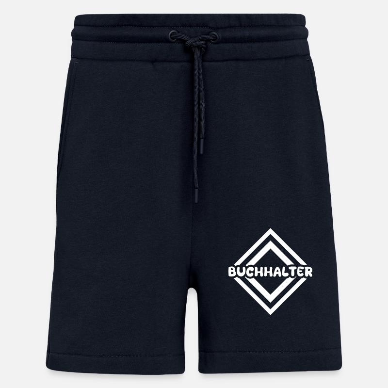 Don pour comptable - Short bio décontracté fabriqué en UE - DARK NAVY