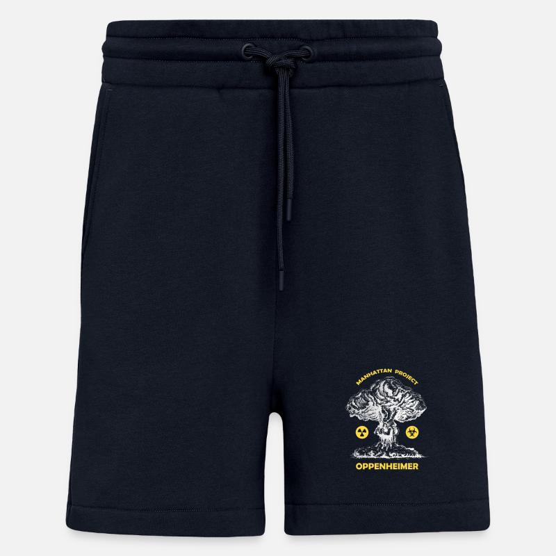 Oppenheimer Manhattan project - Shorts - made by SPREAD - DARK NAVY