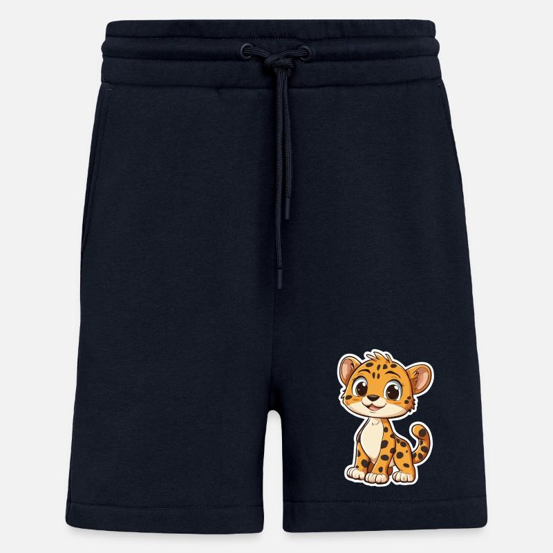Süsser Gepard - Shorts - made by SPREAD - DARK NAVY