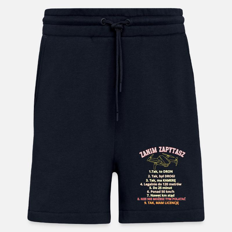 Dla pytających, zasady , Dron pilot - Shorts - made by SPREAD - DARK NAVY