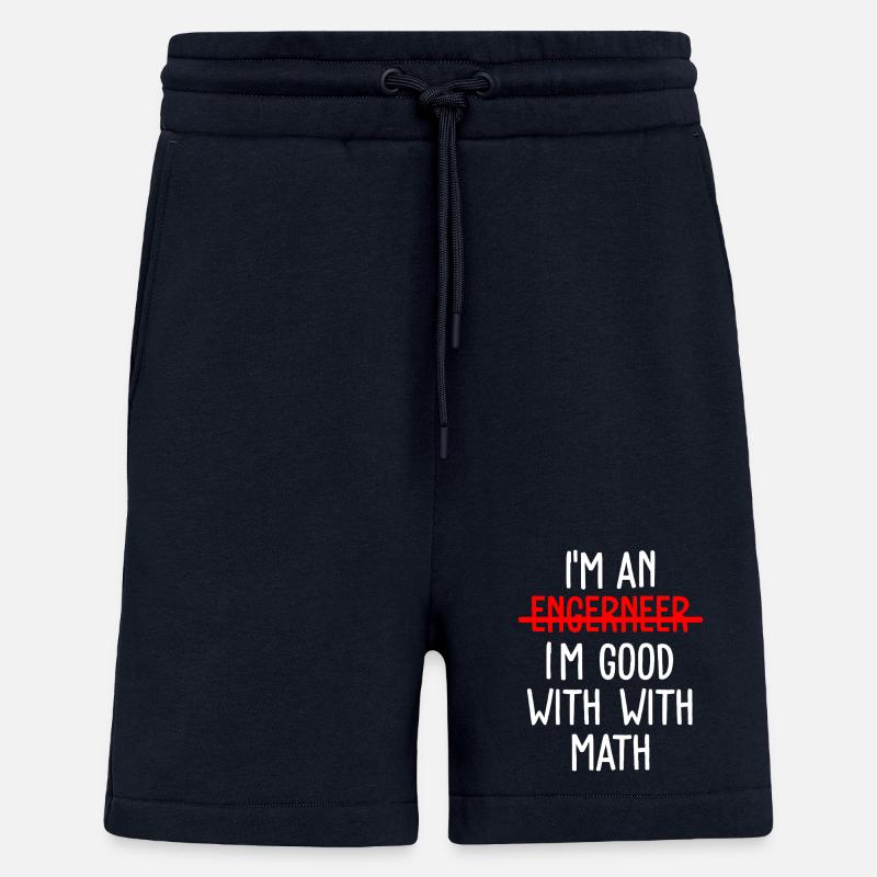 Mathematik Mathe Mathelehrer Mathematiker - Shorts - made by SPREAD - DARK NAVY