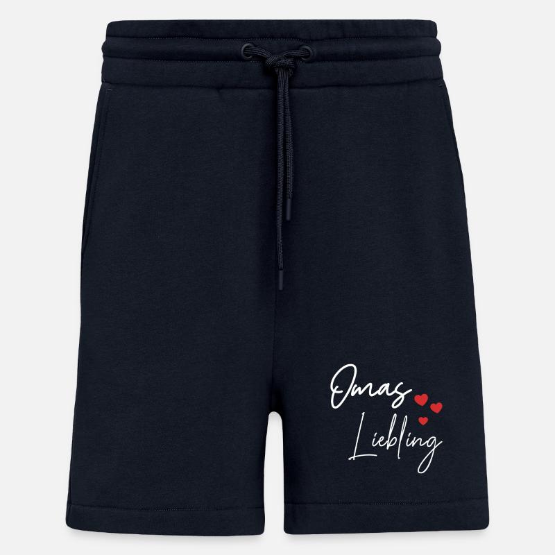 Omas Liebling Spruch  - Shorts - made by SPREAD - DARK NAVY