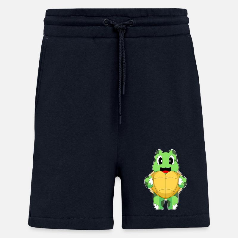 Turtle Heart - Shorts - made by SPREAD - DARK NAVY