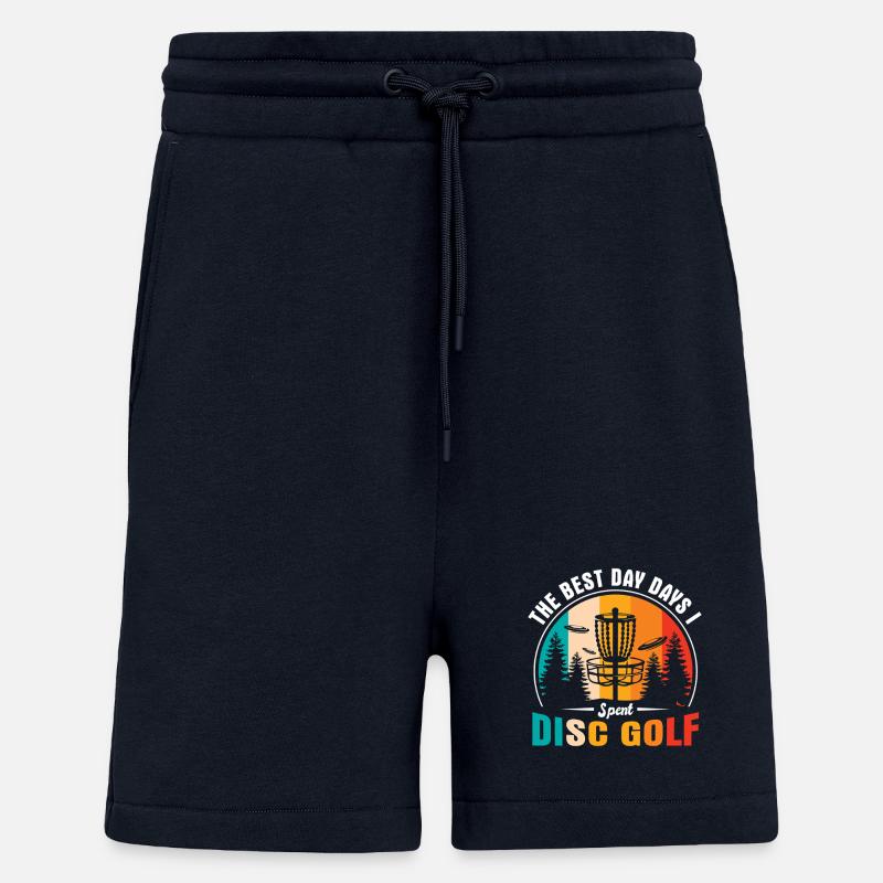 Cadeaux de disc golf Disc Golf - Short bio décontracté fabriqué en UE - DARK NAVY