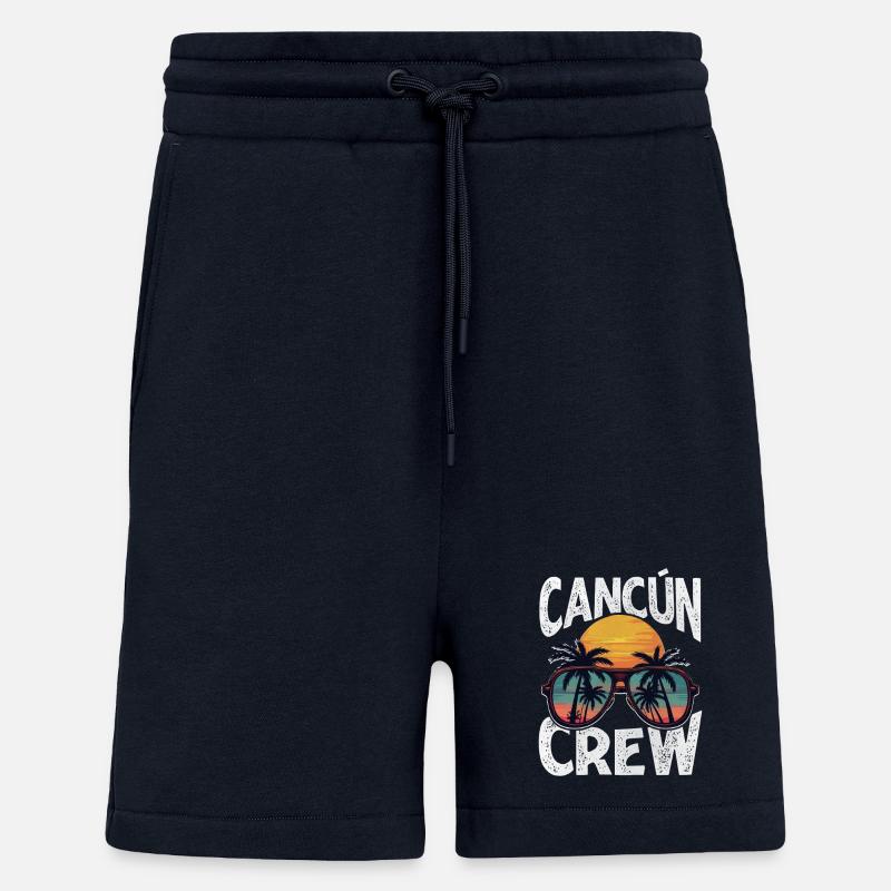 Équipe de Cancun - Short bio décontracté fabriqué en UE - DARK NAVY