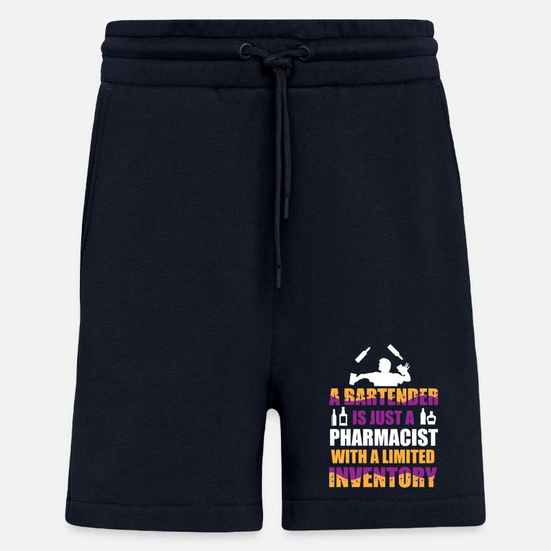 Barkeeper Kellner bartender Barmann - Shorts - made by SPREAD - DARK NAVY