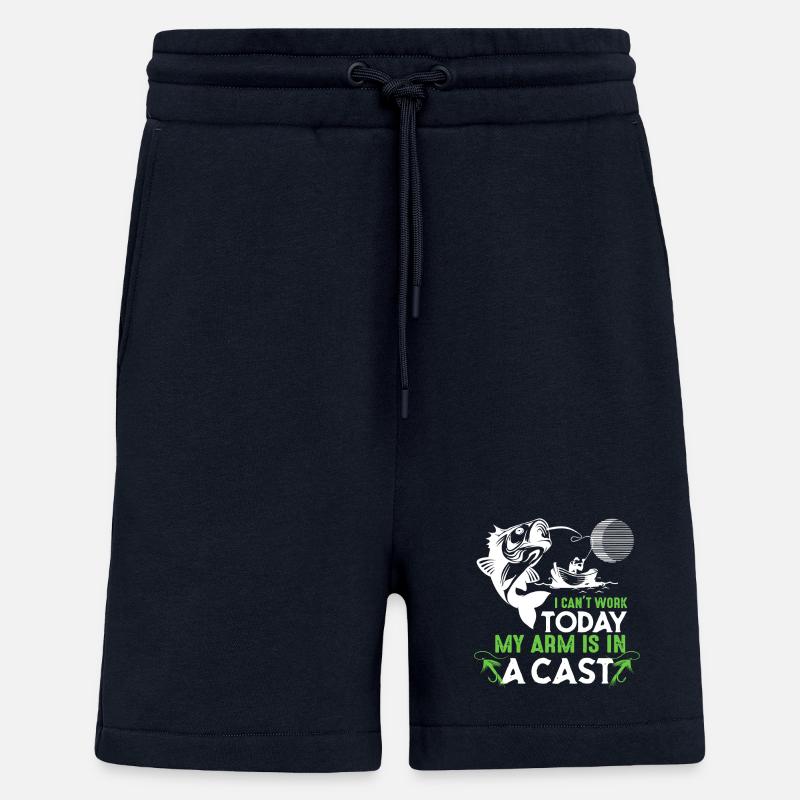Cast Arm Shark Graphic Tee - Shorts - made by SPREAD - DARK NAVY