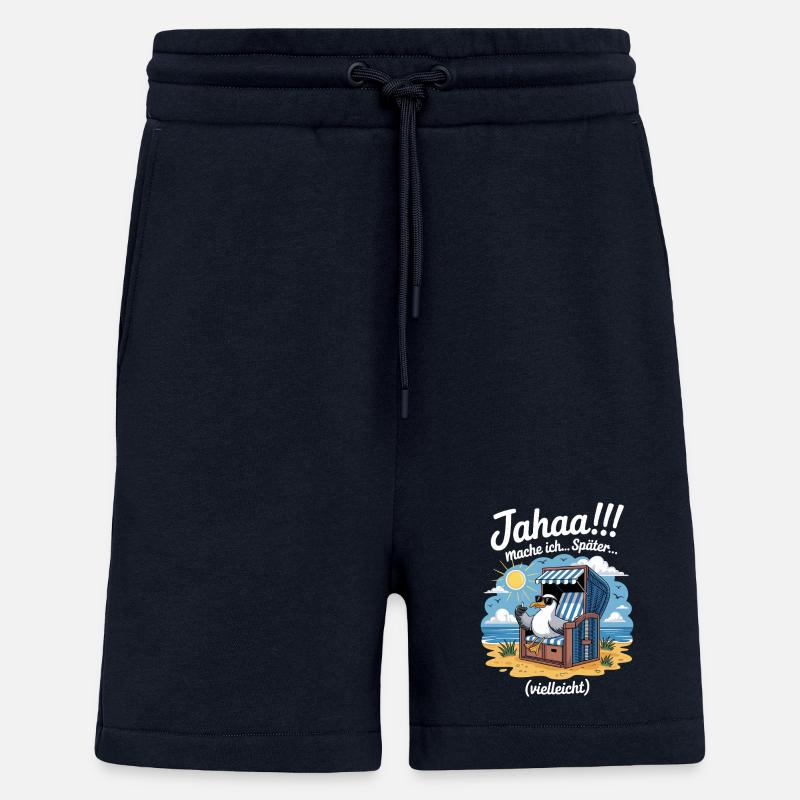  Jahaa mache ich spaeter vielleicht Moewe - Shorts - made by SPREAD - DARK NAVY