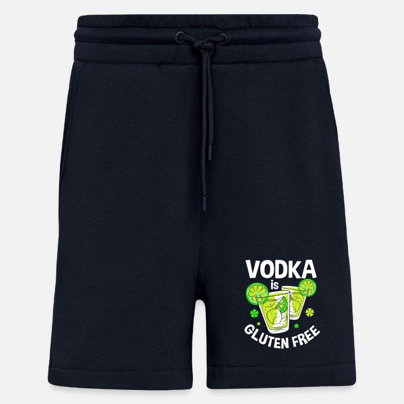 Sans gluten - Short bio décontracté fabriqué en UE - DARK NAVY