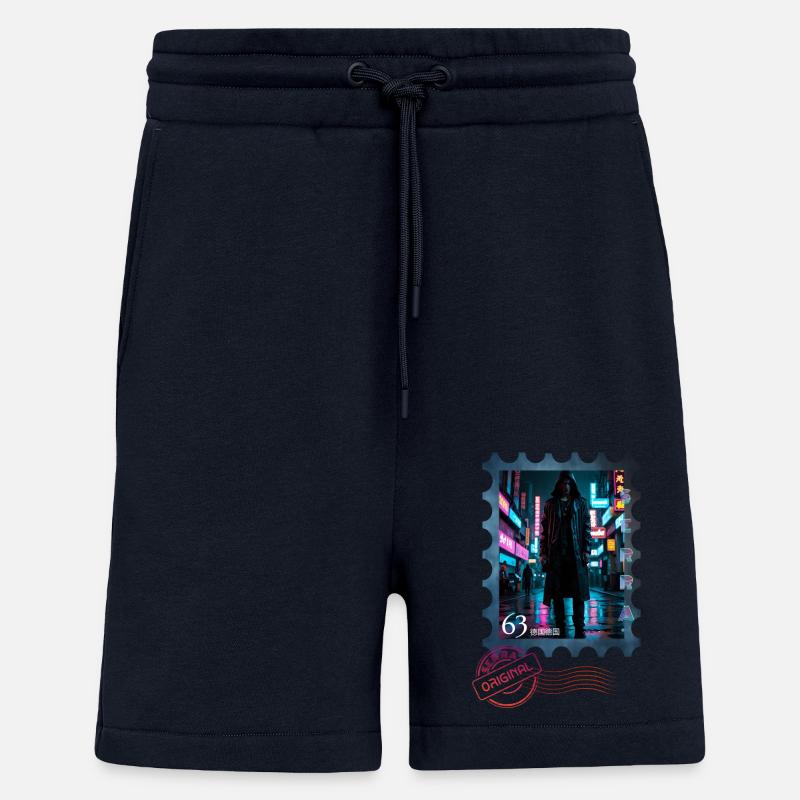 SERRA Future Stamp - Shorts - made by SPREAD - DARK NAVY