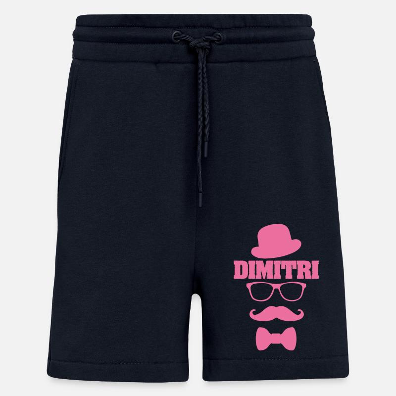 First name Dimitri - Shorts - made by SPREAD - DARK NAVY