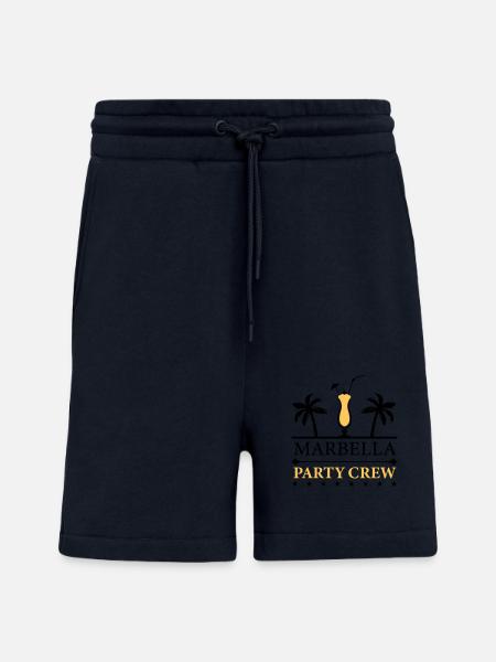 Equipaggio della festa di Marbella - Pantaloncini ecologici casual Made in UE - DARK NAVY