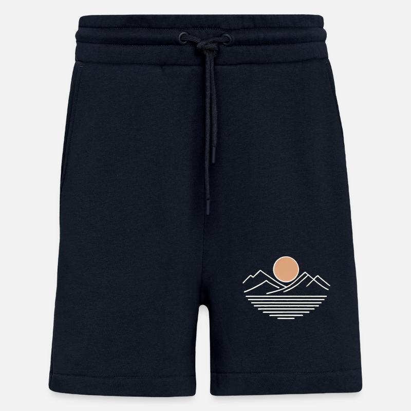 Mountain Sunset - Shorts - made by SPREAD - DARK NAVY