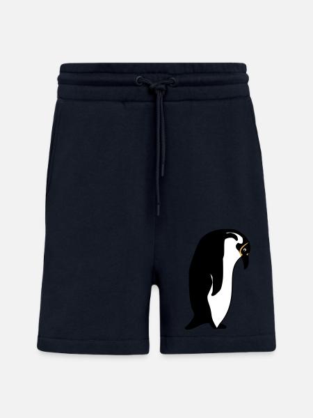 penguin - Shorts - made by SPREAD - DARK NAVY