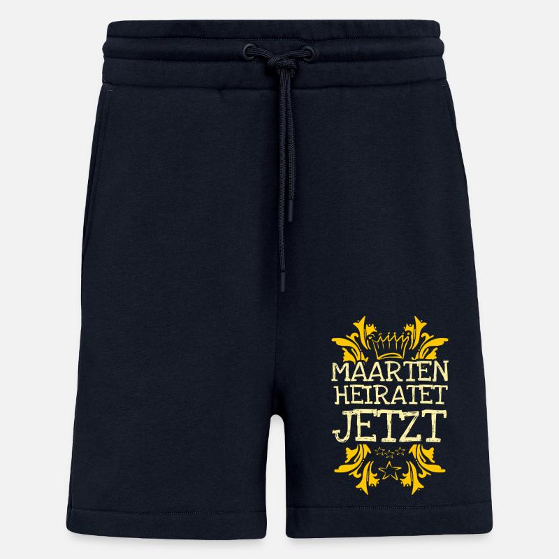 Bachelor Maarten - Short bio décontracté fabriqué en UE - DARK NAVY