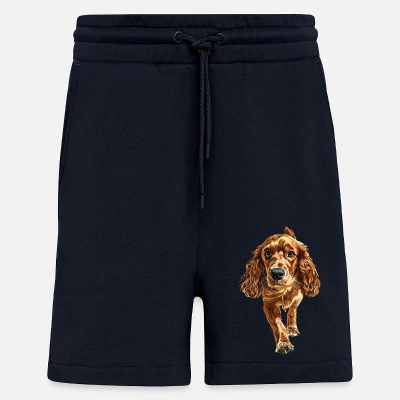 Cocker Spaniel - Shorts - made by SPREAD - DARK NAVY