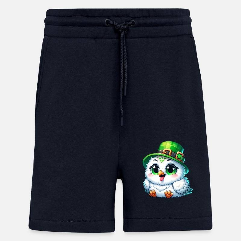 St. Patrick's Süße Schneeeule - Shorts - made by SPREAD - DARK NAVY