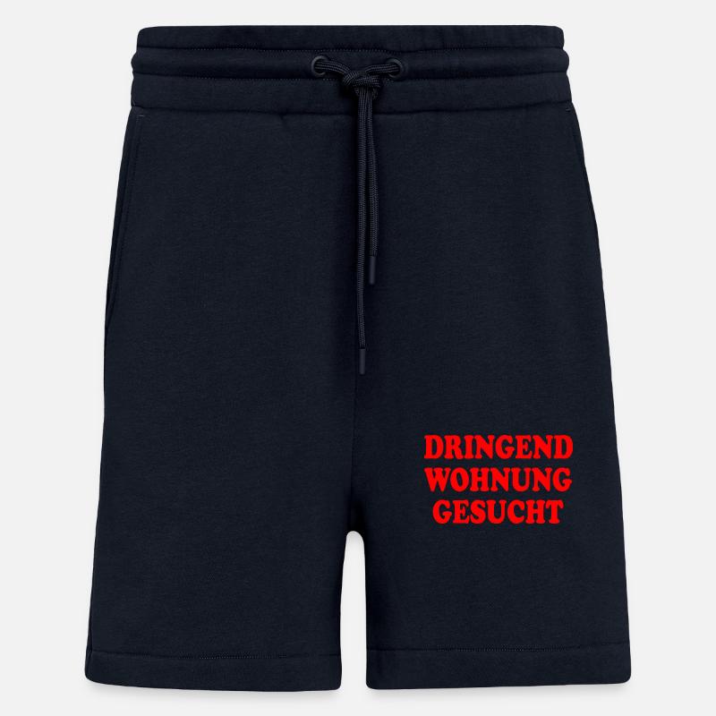 Dringend wohnung gesucht - Shorts - made by SPREAD - DARK NAVY