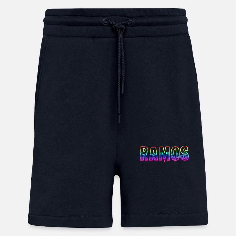 ramos rs regenbogen - Shorts - made by SPREAD - DARK NAVY